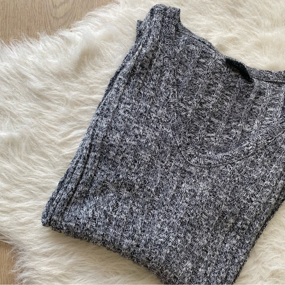Topshop Chunky Ribbed Long Sweater